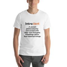 Short-Sleeve Unisex  "introvert" T-Shirt